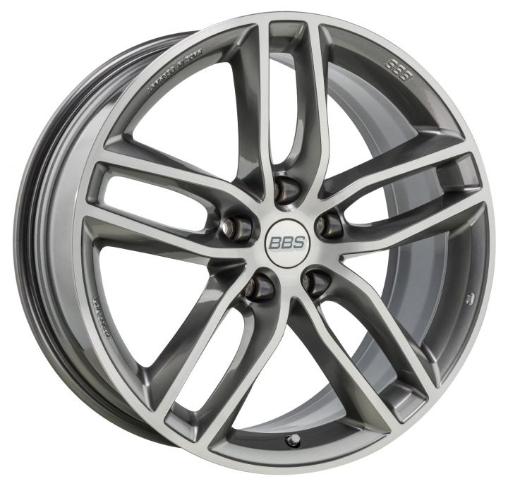 BBS<br>SX - Platinum Silber (18x8)